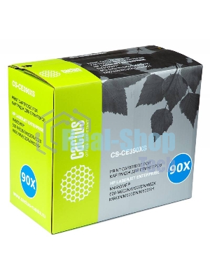 Картридж лазерный Cactus CS-CE390XS черный (24000 стр.) для HP LaserJet M602dn, M602n, M602x, M603dn, M603n, M603xh, M4555, M4555dn, M4555f, M4555fskm, M4555h