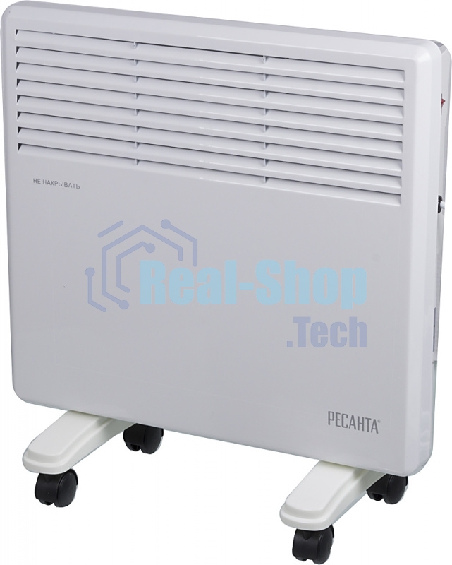 Конвектор Ресанта ОК-1000Е белый, 1000 Вт, 10 м2, термостат, дисплей