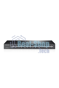 Сетевой коммутатор TP-Link SMB TL-SG1048 Коммутатор 48-port Gigabit Switch, 1U 19-inch rack-mountable steel case
