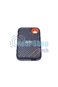 Внешний SSD Netac ZX20, 512 Gb, USB 3.2 Gen 2x2 Type-C, R/W 2000/1800, черный