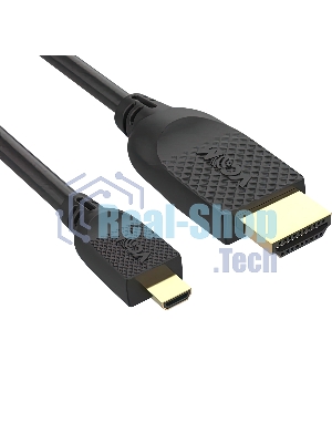 Кабель HDMI-19M --MicroHDMI-19M ver 2.0 1,5 м VCOM CG587-1.8M