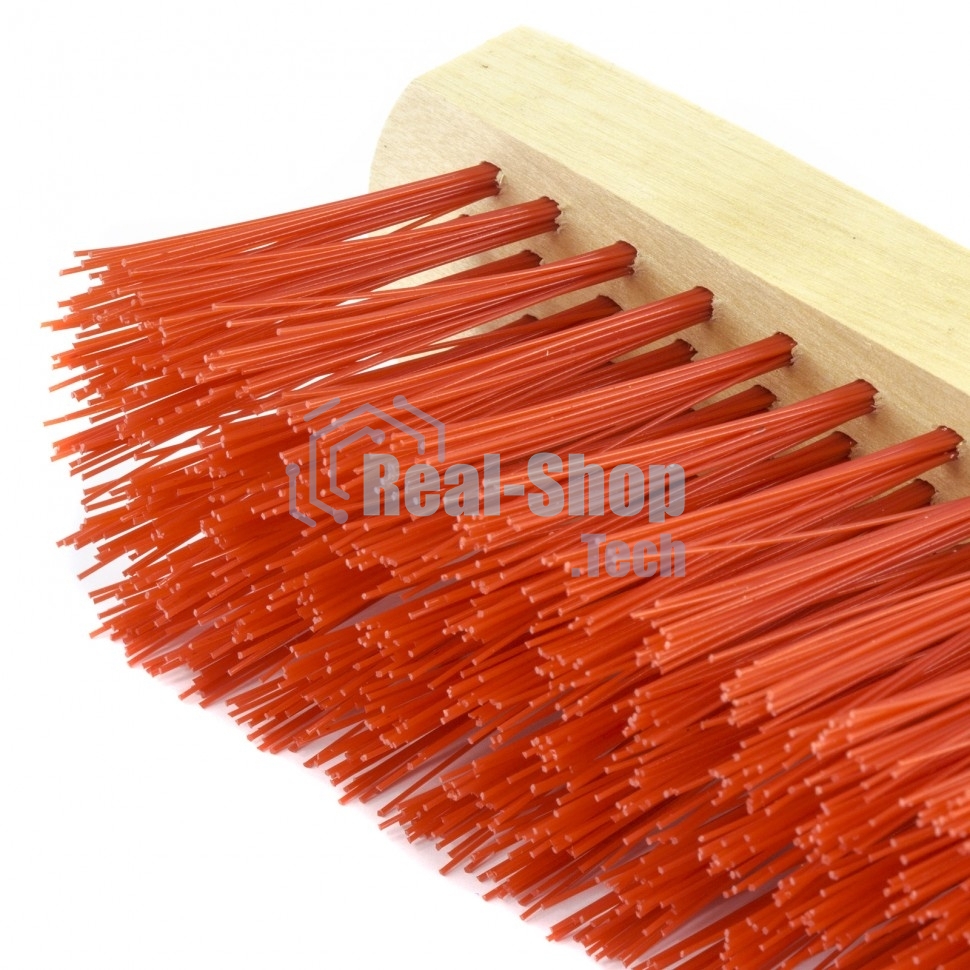 Щетка строительная Сибртех 500 мм 5 рядов, жесткая щетина, железная тулейка, без черенка