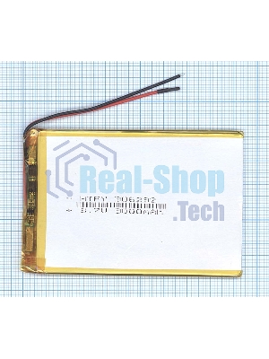 Аккумулятор Li-Pol (батарея) 3x62x92 мм 2pin 3.7V/3000mAh