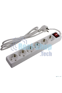 Сетевой фильтр ExeGate EX119392RUS SP-6-3G (6 розеток, 3 м, евровилка, серый)