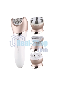 Прибор для ухода за кожей Galaxy Line GL 4960, белый, 2 скорости, 45 минут непрерывной работы, защита от водяных брызг и струй воды с любого направления, 4 основных и 2 дополнительные насадки, индикаторы работы и зарядки