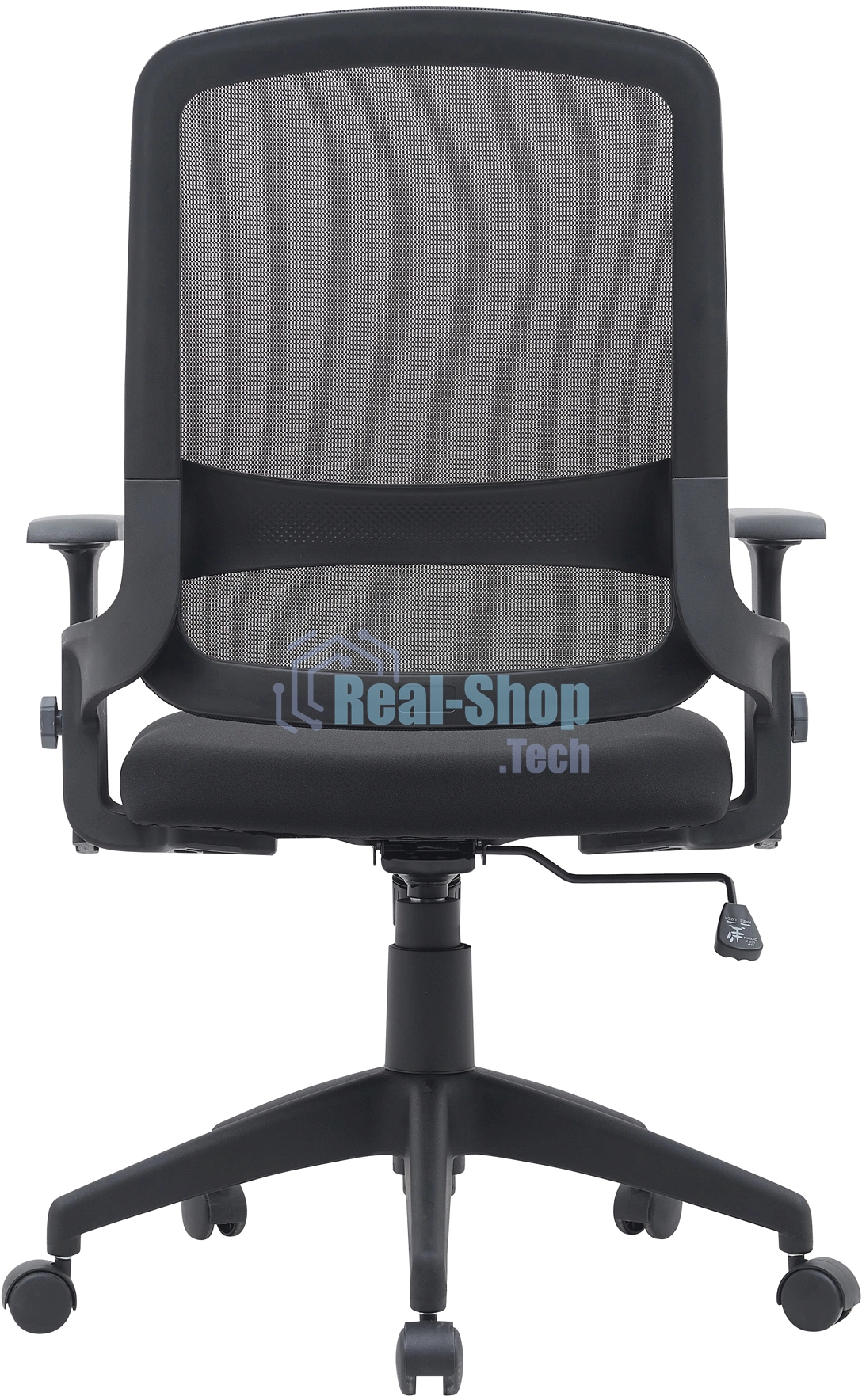 Кресло компьютерное Cactus CS-MC313-BK черный, сетка/ткань