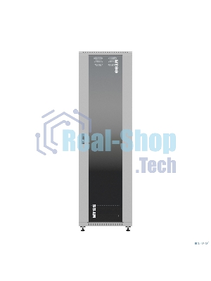 Шкаф серверный NTSS Премиум (NTSS-R22U60100GS) напольный 22U 600x1000мм пер.дв.стекл металл 900кг серый IP20 сталь