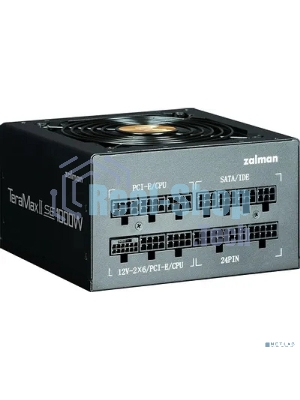 Блок питания Zalman ZM1000-TMX2SE, 1000W, ATX12V v3.1, APFC, 12cm Fan, 80 PLUS Gold Gen5.1, Full Modular, Retail