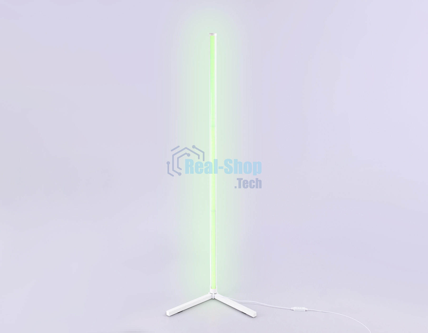 Светильник Ambrella light FL8020 WH белый LED 15W RGB D32*1250 (ПДУ РАДИО 2.4G)