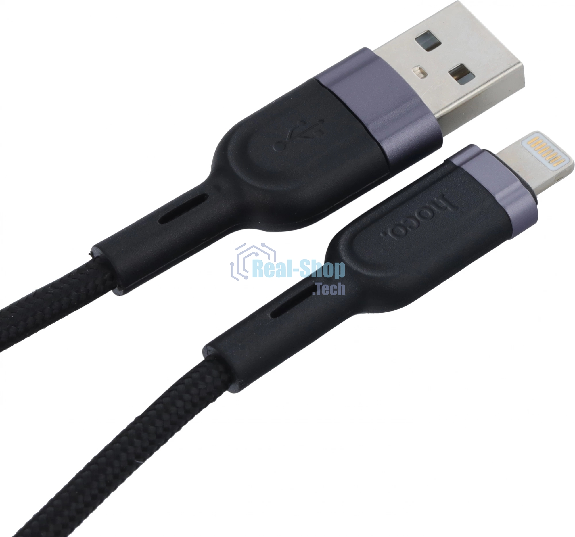 Кабель Hoco U117 IP(01481) 1м черный