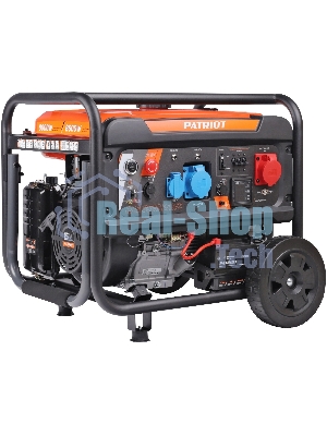 Электрогенератор бензиновый Patriot GRA 8500DAWS, 8.5 кВт, 75 дБ, 103 кг