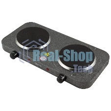 Плита настольная электрическая Homestar HS-1104 1000+1000Вт Ф155+155мм чугун