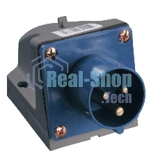 Вилка эл. наруж. уст. 16А 2P+PE 220В IP44 ССИ-513 ИЭК PSR51-016-3