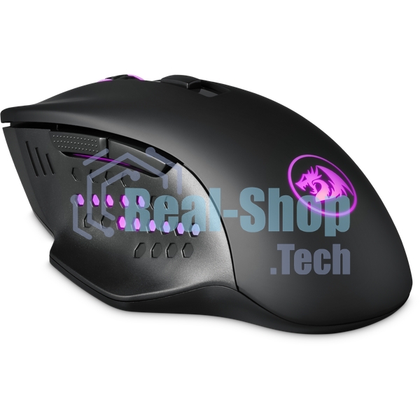 Мышь проводная Redragon Gainer черный, 3200 dpi, USB, кнопки - 6