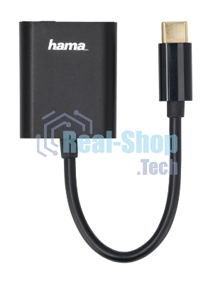 Разветвитель USB 2.0 Hama 00135748 2порт. черный