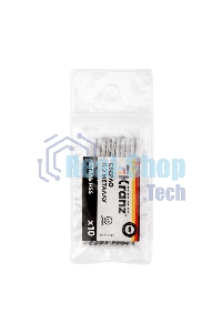 Сверло по металлу Kranz 2,5х57х30 мм HSS (10 шт. в упаковке) DIN 338