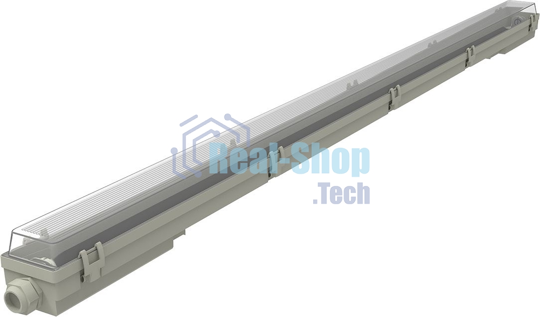Светильник с отражателем влагозащ. СПП-Т8-G13 INDUSTRY 1276х60х55мм IP65 для LED ламп 1х1200мм Gauss 909410112
