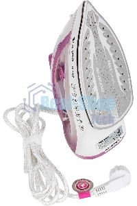 Утюг Polaris PIR2668AK 3m белый/розовый 2600Вт