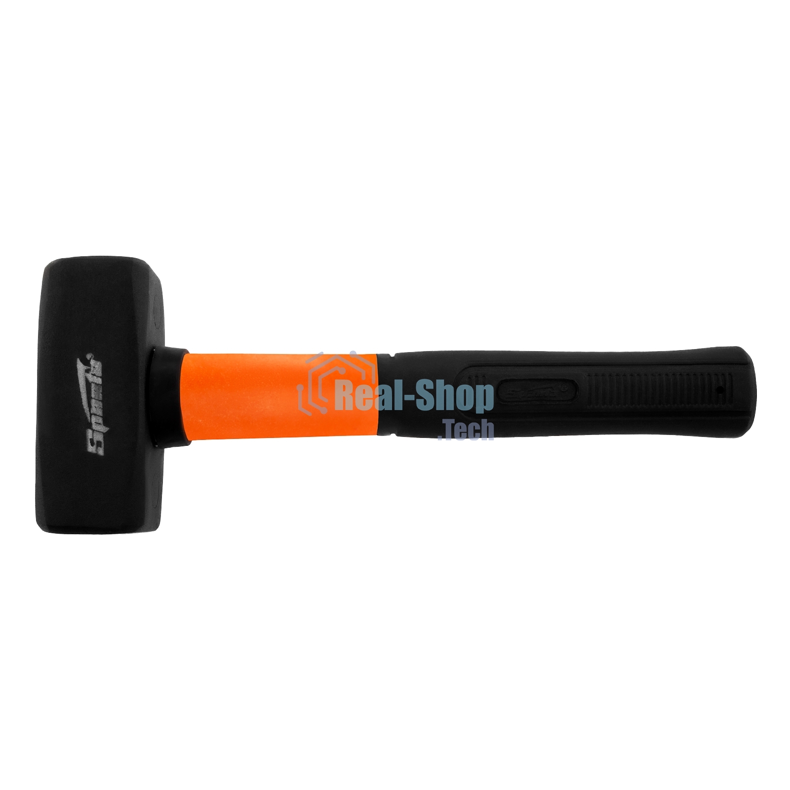 Кувалда Sparta 1000 г, фибергласовая обрезиненная рукоятка