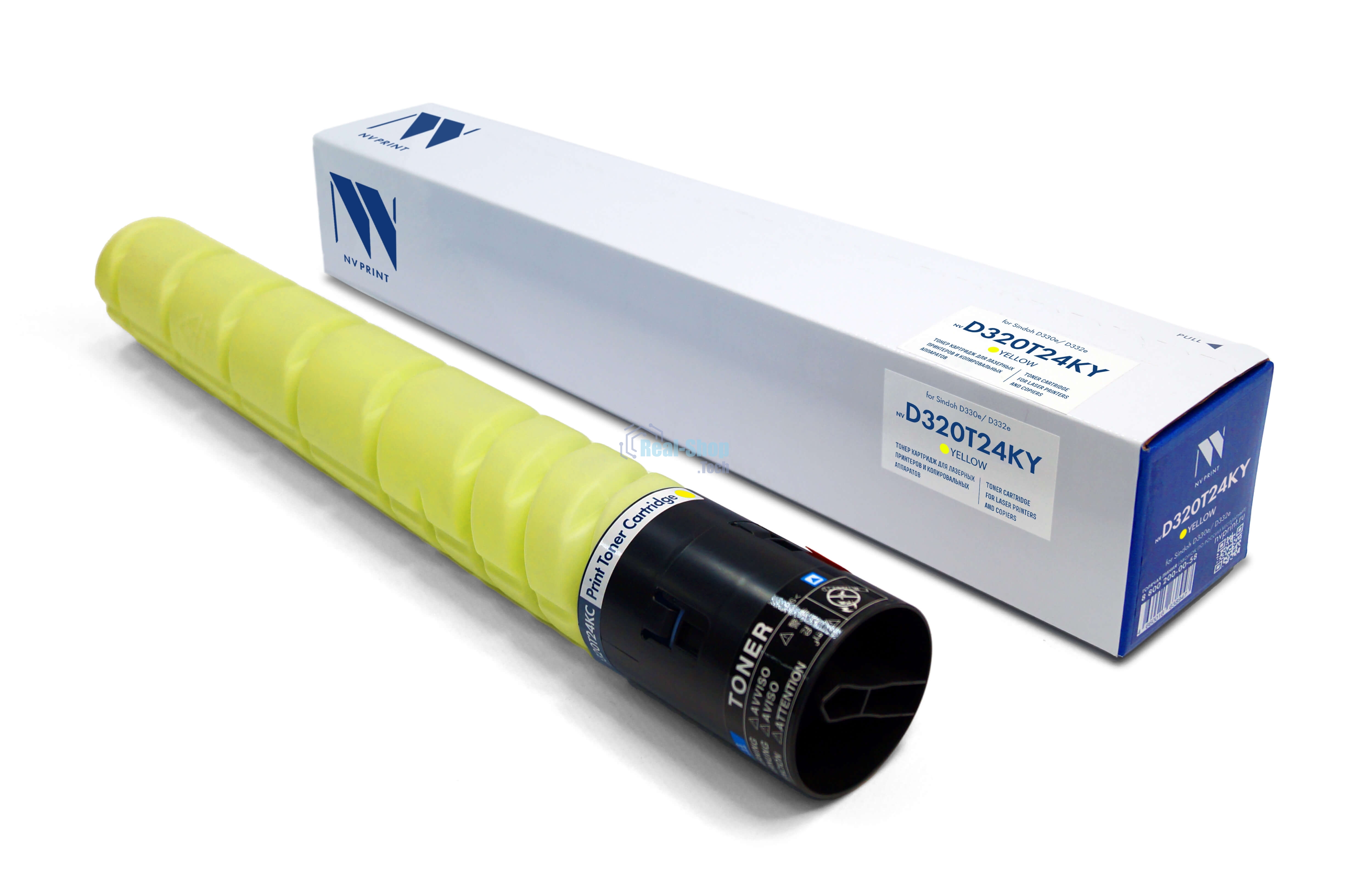 Картридж NVPrint совместимый NV-D320T24KY Yellow для Sindoh D330e/D332e (24000k)