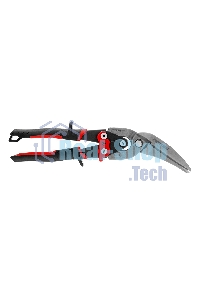 Ножницы по металлу Gross 78331 270 мм прямой и левый проходной резсталь-СrMo двухкомп. рук-ки