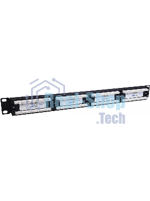 Патч-панель NTSS-PP-1U-24-UTP-RJ45-6-D 19