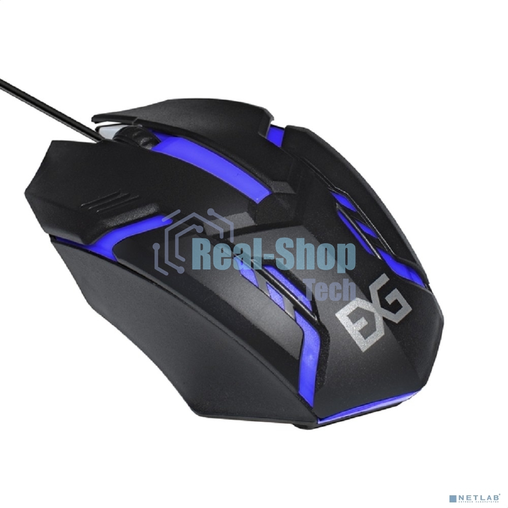 Комплект клавиатура+мышь ExeGate MK140 проводной, USB, 1000 DPI, чёрный/белый