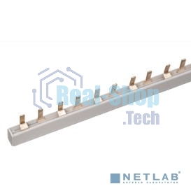 Шина соединительная типа Iek YNS21-2-063PIN (штырь) 2Р 63А (дл.1м) ИЭК