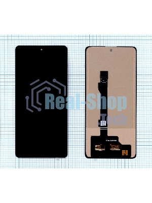 Дисплей для Xiaomi Redmi Note 12 Explorer Edition (TFT) черный
