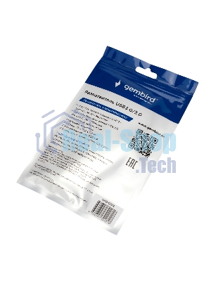 Разветвитель USB3.0/2.0 Gembird UHB-C202, USB3.0, 3xUSB2.0, кабель Type-C 10 см, алюминий, пакет