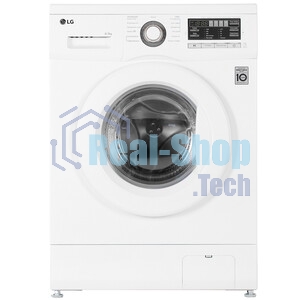 Стиральная машина LG F1296CDS0X белый, загрузка фронтальная 6 кг, 1200 об/мин, класс B