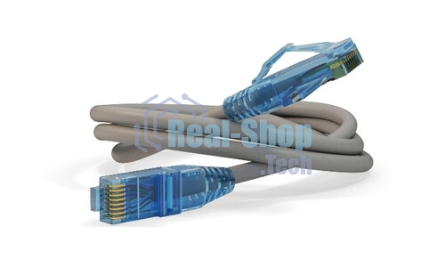 Патч-корд PC-LPM-UTP-RJ45-RJ45-C6-15M-LSZH-GY Патч-корд U/UTP, Cat.6, LSZH, 15 м, серый