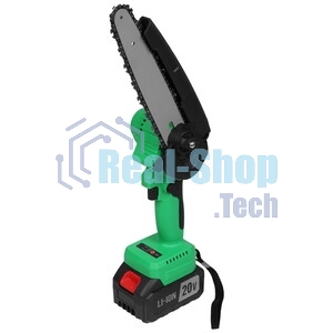 Пила цепная аккумуляторная бесщеточная Zitrek GreenSaw 20V [082-1858] 20В, 4,0А·ч Li-ion аккум. 1шт, ЗУ