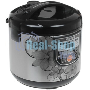 Мультиварка Centek CT-1498 Ceramic черный, сталь 700 Вт, 5.0л, КЕРАМИЧЕСКОЕ ПОКРЫТИЕ ЧАШИ, 10 пр-м.