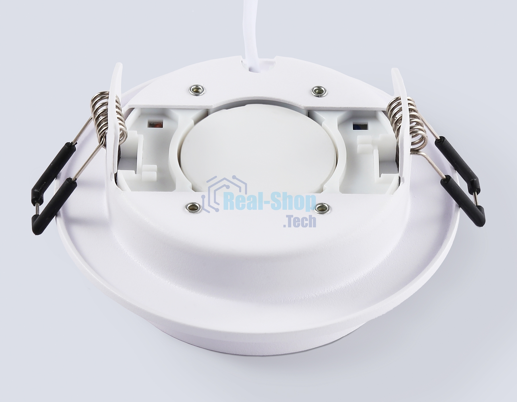 Светильник встраиваемый Ambrella light TN6733 WH белый IP44 GX53 D110*57