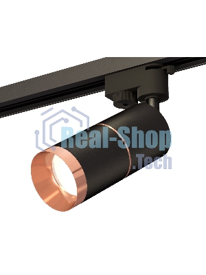 Светильник Ambrella light XT6302031 SBK/PPG черный песок/золото розовое полированное MR16 GU5.3