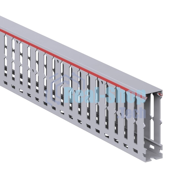 Короб перфорированный RL12 25x80 серый QUADRO