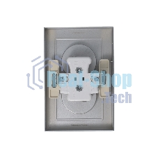 Розетка 2-м ATLAS DESIGN без заземл. 16А в сборе алюм. SchE ATN000320