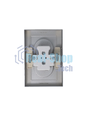 Розетка 2-м ATLAS DESIGN без заземл. 16А в сборе алюм. SchE ATN000320