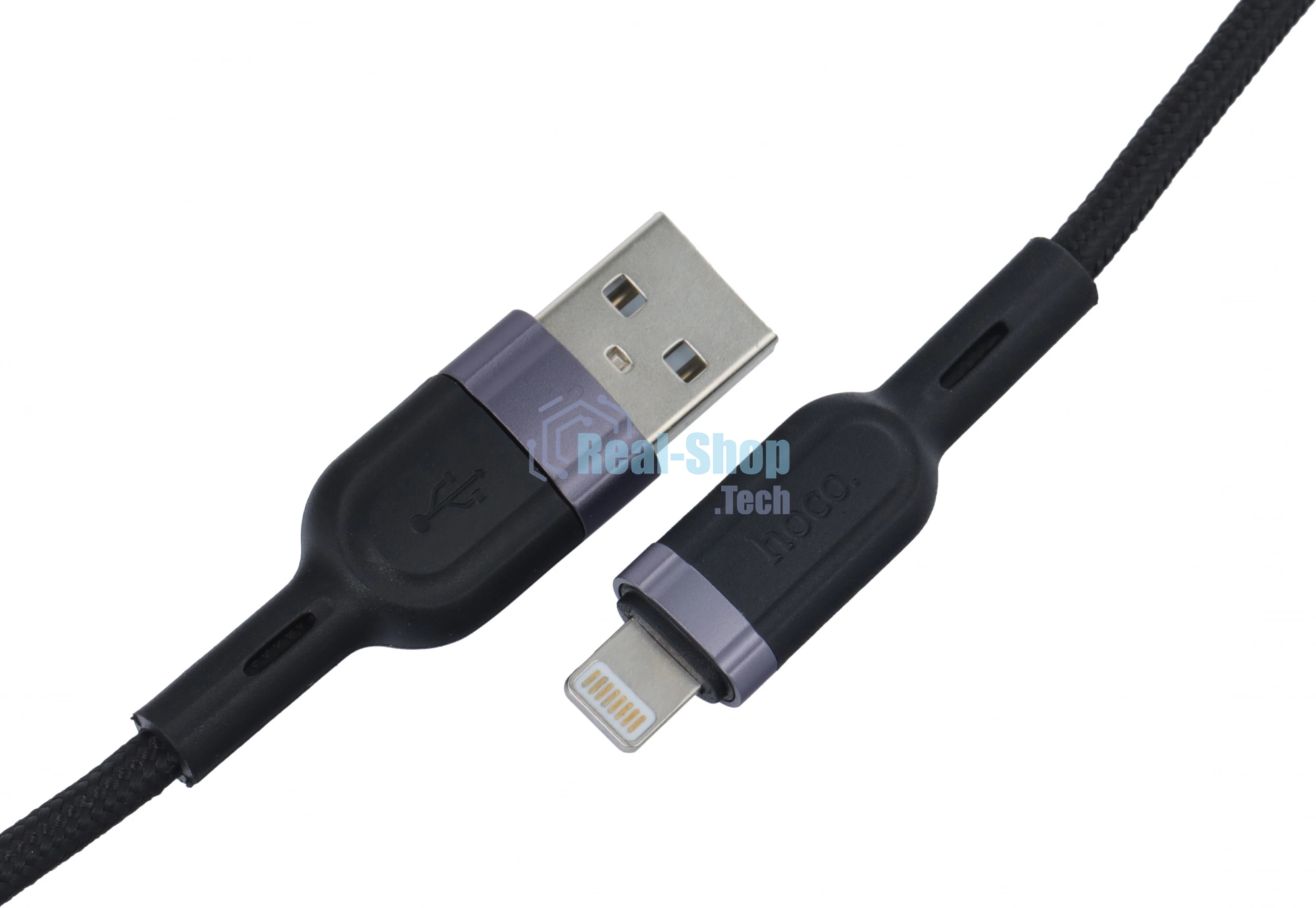 Кабель Hoco U117 IP(01481) 1м черный