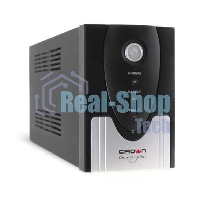 Источник бесперебойного питания CROWN CMU-SP1200 COMBO / 1200ВА / 720Вт / 2xIEC + 2xEURO