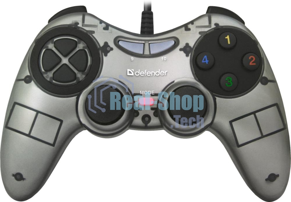 Геймпад Defender Zoom USB Xinput, 10 кнопок, 2 стика