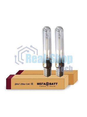 Лампа газоразрядная натриевая ДНаТ 250 E40 (25) МЕГАВАТТ 02942