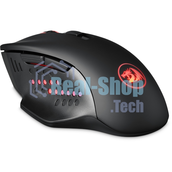 Мышь проводная Redragon Gainer черный, 3200 dpi, USB, кнопки - 6