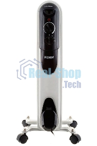 Обогреватель масляный Ресанта ОМПТ- 5Н (5 секций), белый, 1000 Вт, 10 м2, термостат 67/3/2