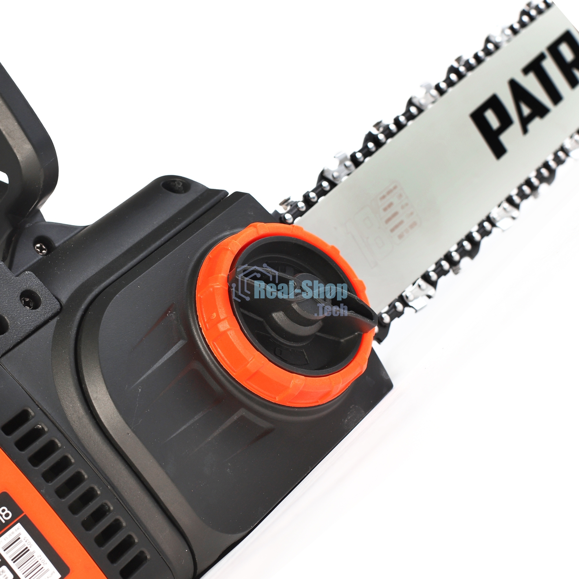 Пила цепная электрическая PATRIOT ES 2618, 2.5кВт,18' шина, продольный двигатель, плавный пуск, бесключевая натяжка цепи