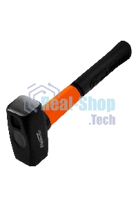 Кувалда Sparta 1000 г, фибергласовая обрезиненная рукоятка