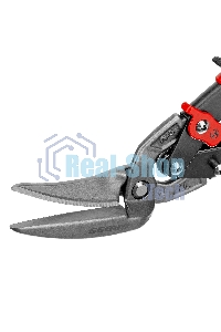 Ножницы по металлу Gross 78331 270 мм прямой и левый проходной резсталь-СrMo двухкомп. рук-ки