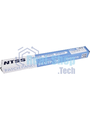 Патч-панель NTSS-PP-1U-24-UTP-RJ45-6-D 19