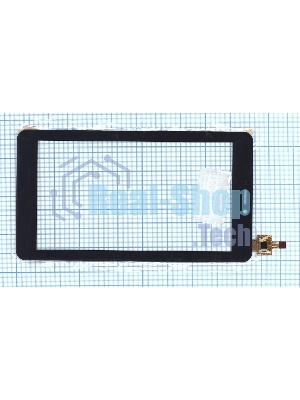 Сенсорное стекло (тачскрин) C196131A1-FPC740DR, черное